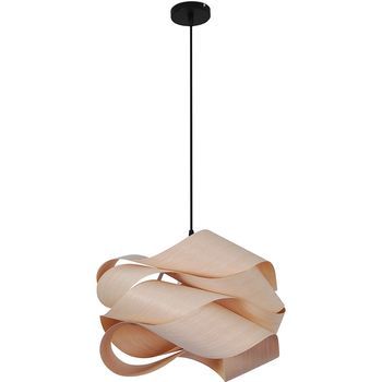 Lámpara De Techo De Madera - Lámpara Colgante De Diseño - Nova Madera Natural