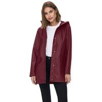 only abrigo noos elisa jacket - cabernet para mujer
