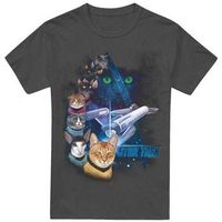 star trek tops y camisetas feline galaxy para mujer