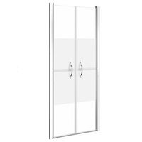puerta de ducha esg medio esmerilado 101x190 cm vidaxl