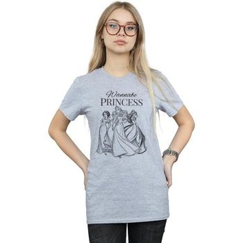 Disney Camiseta Wannabe Princess para mujer