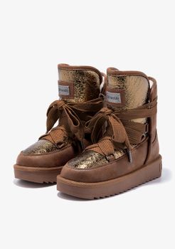 Botas Repelente al agua - con Forro Cálido Nordic Shiny Nut - Marrón