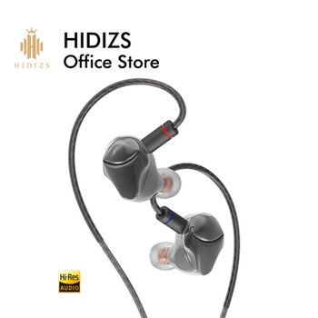 Auriculares Intrauditivos HIDIZS MK10 ArcSonics con Controlador Dinámico 1DD, Audio de Alta Resolución, Carcasa de Aleación de Zinc, Cable de 0.78mm, Auriculares HiFi