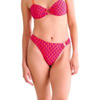 lisca bikini traje de bano brasileno corte bajo aruba cheek para mujer