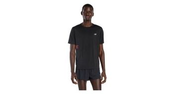 Camiseta de manga corta new balance athletics graphic negro  hombre