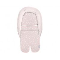 soporte de espuma viscoelastica para silla de coche confetti rosa