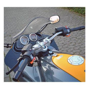 Puente de horquilla BMW R 1100 S ABS -'00 kit de conversión Superbike LSL gris