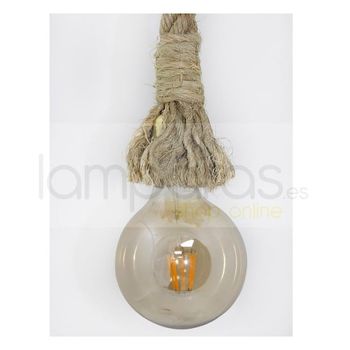 Lámpara cuerda-soga (esparto natural)