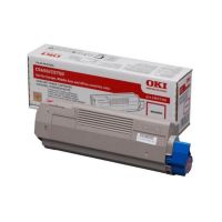 cartucho de toner magenta original oki 43872306 para c5650c5750