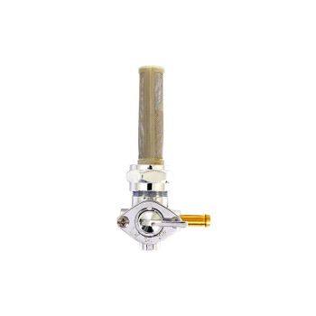 Grifo de combustible M22x1 conexión lateral derecha Late Style cromado