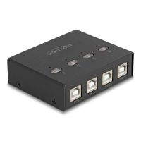 interruptor usb delock 11507 8 puertos usb 20 negro