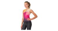 camiseta de triatlon castelli speed 3 para mujer azul naranja