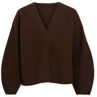 vila abrigo noos juice loose jacket - coffee bean para mujer