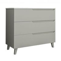 kibath mueble de bano con lavabo victoria 80x45 cm acabado moka mate 3 cajones con patas