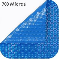 cobertor termico geobubble azul para piscina 700 micras 7 x 3 m