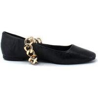 steve madden bailarinas queenie ballerina punta catena black quee03s1 para mujer