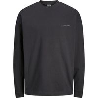 jack  jones camiseta manga larga 12266460 jcokinetic ls tee crew neck black para hombre