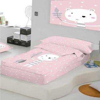 Saco Nordico Con Relleno Jorge Pink Cama 90 X 190/200 Rosa