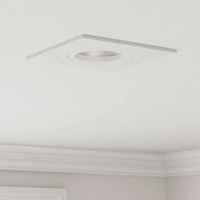 vidaxl foco 24 uds blanco 9 x 9 x 2 cm aluminio