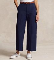 polo ralph lauren para mujer 211873988004 pantalon chino de pernera ancha marino 38 azul casual algodon
