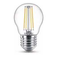 philips bombilla e27 led blanco calido 43w 40 w