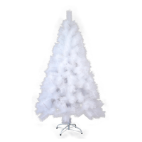 solagua arbol de navidad artifiicial pino hoja de aguja de 210cm 360 ramas blanco abeto artificial ignifugo con hojas de aguja y soporte metalico diametro 105cm