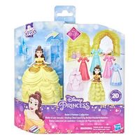 bella coleccion de vestidos - muneca - disney princess style series - 4 anos