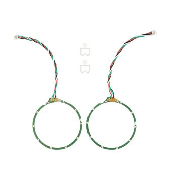 Anillo LED RGB programable para gimbals de transmisores Radiomaster para controladores de radio TX15 TX15 Max Accesorios