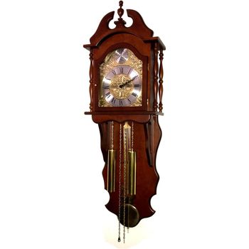 RELOJESDECO Reloj de Pared de péndulo 116cm, Reloj con péndulo, Reloj con carrillon, Madera Calidad.