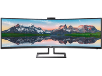 monitor - philips 499p9h 488 ultra wide 5k superwide 329 5 ms altavoces integrados hdr400 lowblue usb-c hdmi negro