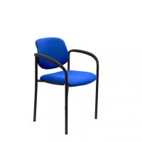 piqueras y crespo villalgordo silla fija bali azul marino chasis con brazos negro