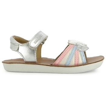 Shoo Pom Sandalias Goa Heart Silver-Multi para niña