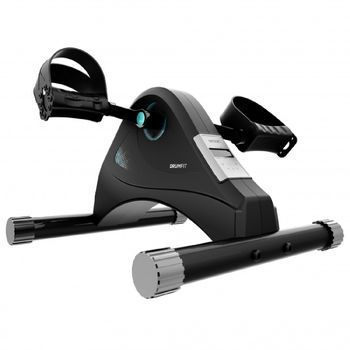Bicicleta Estática Con Mando Compacta Drumfit Cycle Compact Pro. Niveles De Resistencia Regulables Manualmente, Funcionamiento Sencillo E Intuitivo, Pantalla Lcd, Peso Máx 100 Kg