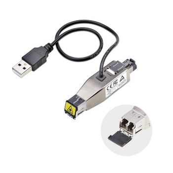 Convertidor de red StarTech Mini Gigabit a Ethernet, fibra monomodo o multimodo, USB