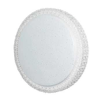 Berlinchen ii - plafón led de plástico, color blanco, 30 cm
