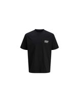 camiseta jack  jones jcodynamic dust ss crew neck ln hombre negro