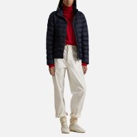polo ralph lauren quilted recycled nylon coat - l
