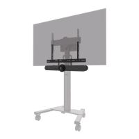 kit de montaje neomounts av30-500bl para barras de videoconferencia 43-110 vesa max 10 kg universal