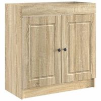 cabinet debajo del fregadero roble sonoma 785 x 375 x 81 cm vidaxl