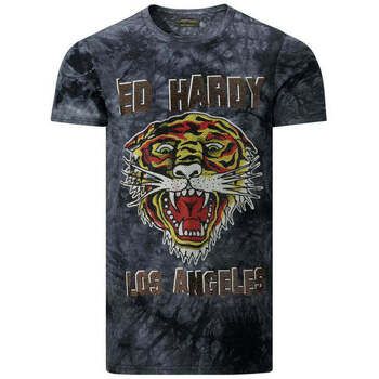 Ed Hardy Camiseta Los Tigre T-Shirt Black para mujer