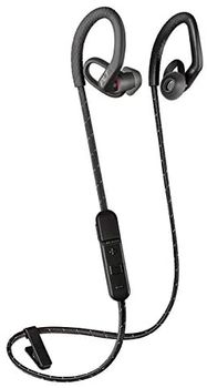 POLY BackBeat Fit 350 Auriculares Inalámbrico gancho de oreja, Dentro de oído Deportes Bluetooth Negro, Gris