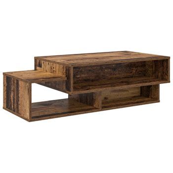 Mesa De Café - Mesa De Centro - Mesa Baja Madera Vieja 105 X 50 X 32,5 Cm