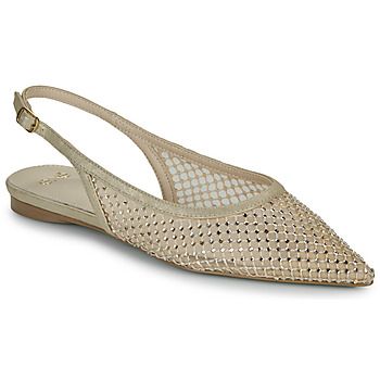 Exé Shoes Bailarinas MIAMI-222-STRASS-GOLD para mujer