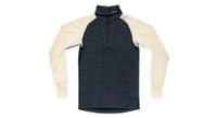 maillot devold experdition merino azul blanco  hombre