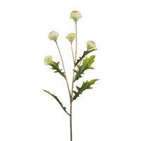 tallo de crisantemo ping pong artificial blanco h62