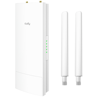 cudy repetidor wifi ac1200 para exterior - 1 puerto - velocidad hasta 100mbps - 2 antenas desmontables - resistencia al agua ip6