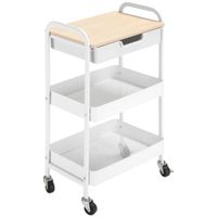 carrito de cocina 439x305x756 cm blanco