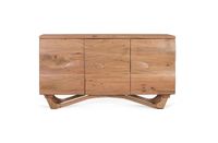 aparador fabricado a mano en madera de acacia 140cm