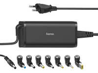 cargador para portatil - hama universal notebook 90w 7 adaptadores 15-19 v universal negro