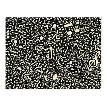 Papel Pintado 3d - Notas Musicales (400x309 Cm)